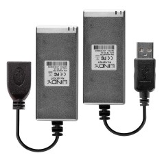 "High-Speed Lindy USB 20 mm Fibre Optic Cable 42702 - Superior Data Transfer"